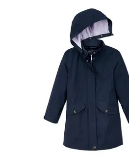 Coats & Jackets Trenčkot do každého počasia s recyklovaným materiálom, tmavomodrý