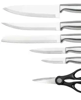 Kuchynské nože Classbach 7-dielna sada nožov MBS 4018, biela