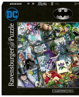 Hračky puzzle RAVENSBURGER - DC Comics: Batman 1000 dielikov