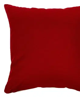 Obliečky Boma Trading Obliečka na vankúšik Srdiečka červená, 45 x 45 cm