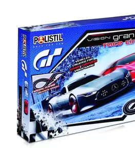 Hračky - autodráhy a garáže pre autíčka POLISTIL - Autodráha Vision Gran Turismo Race Circuit 1:43