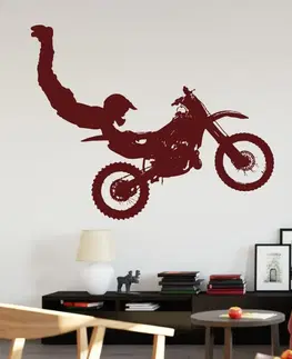 Nálepky na stenu Nálepky na stenu - Motocyklista