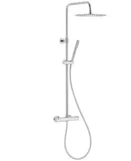 Sprchové súpravy a sety Moza Premium sprchovy system s funkcia dažďovej sprchy s termostatickým miešačom