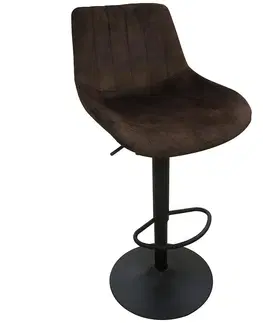 Barové stoličky Stolička WY-5193Y DARK BROWN 116-27