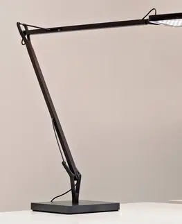 Stolové lampy FLOS FLOS Kelvin – stolná lampa LED v antracitovej