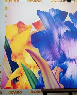 Abstraktné obrazy Obraz kvetinová fantázia