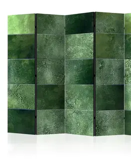 Paravány Paraván Green Puzzle Dekorhome 225x172 cm (5-dielny)