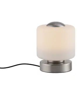 Stolove lampy Stolná lampa oceľová vrátane LED 3-stupňová dotykovo stmievateľná - Mirko