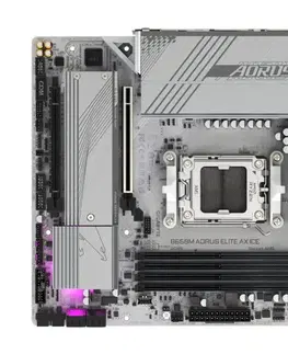 Grafické karty Gigabyte AORUS B650M ELITE AX ICE základná doska, AMD B650, AM5, 4xDDR5, mATX B650E AORUS MASTER