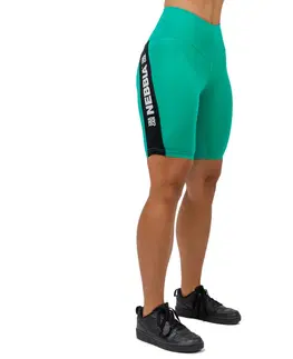 Dámske šortky Fitness šortky Nebbia s vysokým pásom ICONIC 238 Black - L