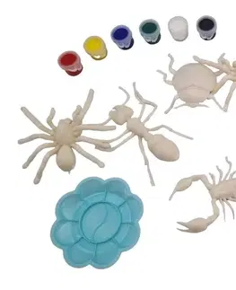 Kreatívne a výtvarné hračky LAMPS - Hmyz na maľovanie sada 10ks, Mix produktov