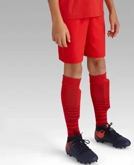 nohavice Detské futbalové šortky Viralto Club červené