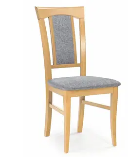 Čalúnené stoličky Stolička Konrad drevo/tkanina dub/inari 91 46x57x96