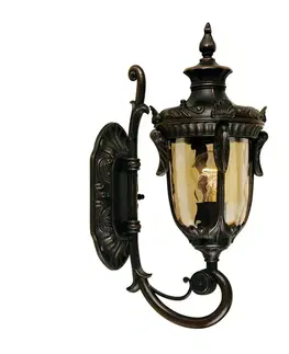 Vonkajšie nástenné svietidlá Elstead Historické vonkajšie svietidlo PHILADELPHIA 43 cm