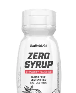 Zdravé potraviny Zero Syrup - Biotech USA 320 ml. Pancake syrup
