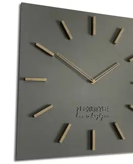 Hodiny Nástenné hodiny EKO Love Design, FLEXz211-1b, 50cm