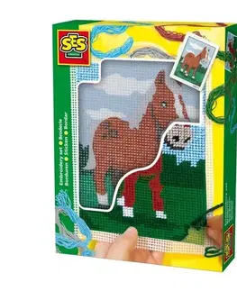 Drevené hračky Ses Vyšívanie deky kôň