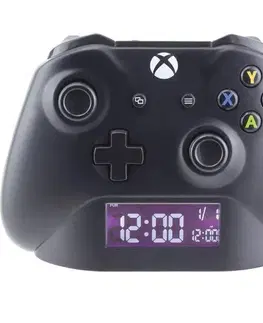 Hodiny Budík Alarm Clock, čierny (Xbox) PP8972XB