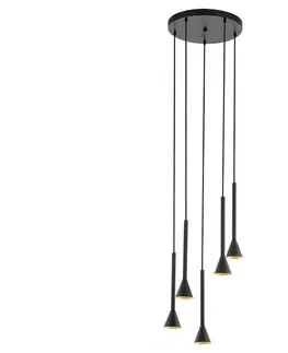 Svietidlá Eglo Eglo 97606 - LED Luster na lanku CORTADERAS 5xGU10/5W/230V 