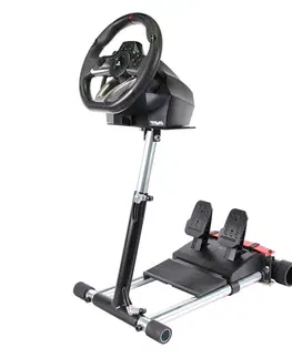 Herné kreslá Wheel Stand Pro DELUXE V2, stojan pre závodný volant Hori Overdrive & Apex HORI