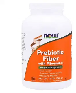 Probiotiká a tráviace enzýmy NOW Prebiotic Fiber with Fibersol-2 340 g