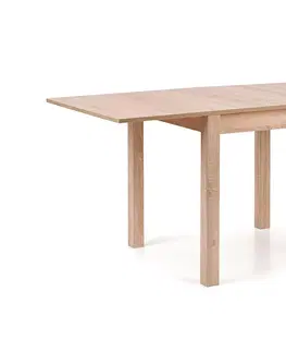Jedálenské stoly HALMAR Gracjan rozkladací jedálenský stôl dub sonoma
