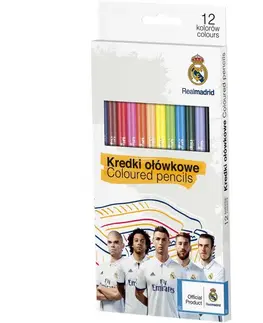 Hračky ASTRA - pastelky Real Madrid 12 farieb