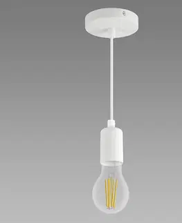 Lampy do obývačky Luster Uno E27 CLG White 03810 LW1