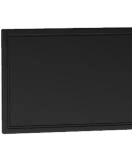 Dvierka a čelá zásuviek pre kuchynske skrinky Panel bočný Emily 360x564 čierny hrášok