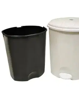 Odpadkové koše Kinekus Kôš na odpad nášľapný 18l, plastový, PEDALLI, mix farieb