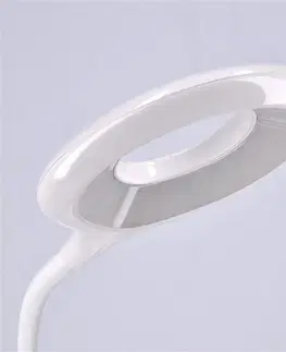 Stolové lampy Solight LED stolná nabíjacia lampička, biela