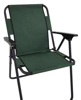 Záhradné stoličky ARLON skladacia záhradná stolička, zelená 