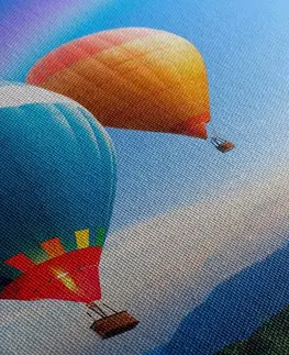Obrazy prírody a krajiny Obraz dobrodružné balóny
