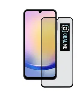 Ochranné fólie pre mobilné telefóny OBAL:ME 5D Ochranné tvrdené sklo pre Samsung Galaxy A25 5G, čierna 57983118932