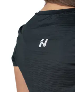 Dámske tričká Dámske tričko Nebbia "Airy" FIT Activewear 438 Black - XS