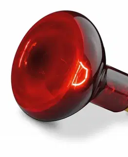 Horské slnko a infralampy Infra žiarovka zdravotníctvo R95 100W E27 230V červená
