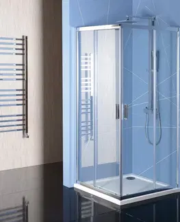 Sprchové dvere POLYSAN - EASY štvorcová sprchová zástena 900x900, číre sklo EL5115