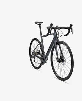 bicykle Pánsky cestný bicykel NCR CF Tiagra karbónový sivý