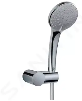 Držadlá k vani IDEAL STANDARD - Idealrain Set sprchovej hlavice 100 mm, 3 prúdy, držiaka a hadice, chróm B9452AA