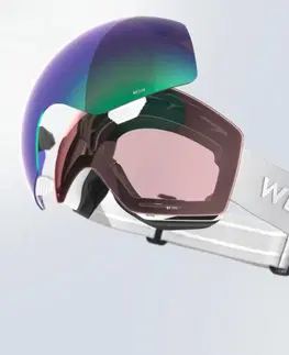 okuliare Okuliare G 900 I na lyže a snowboard do každého počasia biele