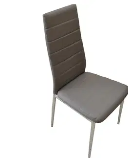 Čalúnené stoličky Stolička Kris Dark Gray