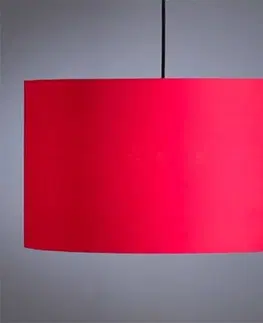 Závesné svietidlá TECNOLUMEN TECNOLUMEN HLWSP závesná lampa v červenej