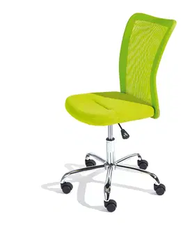 Kancelárske kreslá a stoličky Kancelárská stolička BONNIE zelená