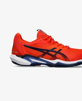 pánske tenisky Pánska tenisová obuv Gel Solution Speed 3 FF oranžová