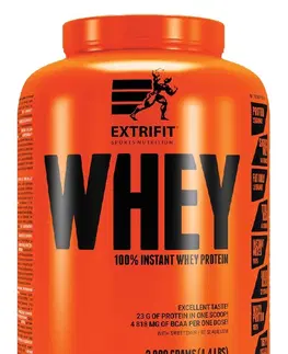 Srvátkový koncentrát (WPC) 100% Instant Whey Protein - Extrifit 2000 g Vanilka