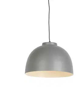 Zavesne lampy Škandinávska závesná lampa šedá 40 cm - Hoodi