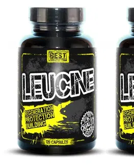 Leucín 1+1 Zadarmo: Leucine od Best Nutrition 120 kaps. +  120 kaps.