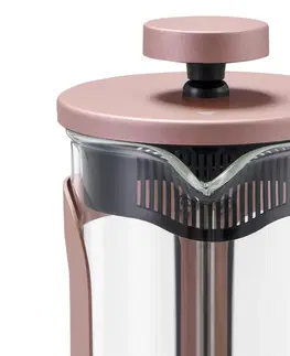 Coffee Makers & Espresso Machines Kanvica french press 300 ml, metalická ružová