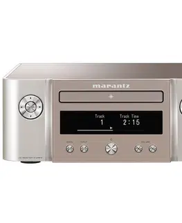 CD prehrávače Marantz Melody X Media M-CR612 CD prehrávač, strieborná - zlatá