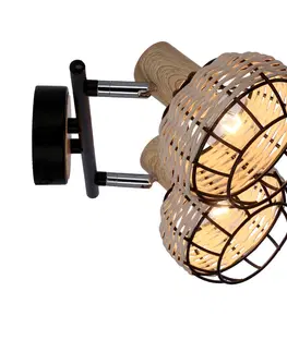 Stropná svetla Stropná lampa TAJGA 2xE14 Candellux